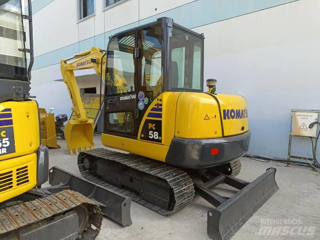 Komatsu pc58 Miniekskavaatorid < 7 t