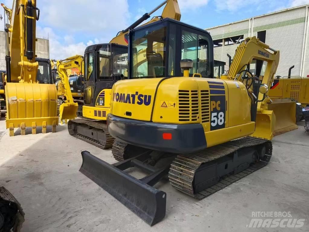 Komatsu pc58 Miniekskavaatorid < 7 t