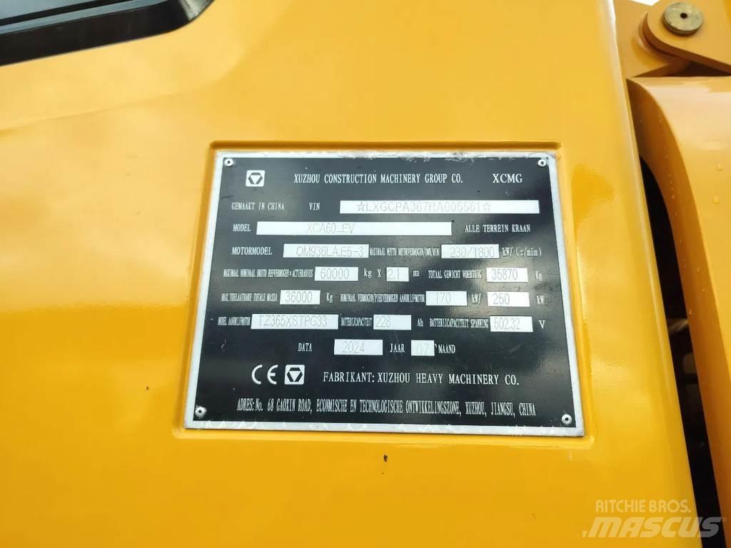 XCMG XCA60_EV Maastikutõstukid