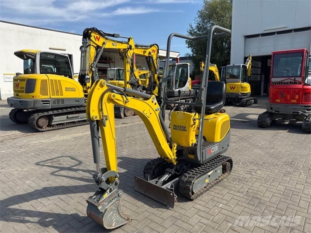 Wacker Neuson 803 Roomikekskavaatorid