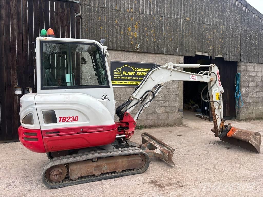 Takeuchi TB 230 Miniekskavaatorid < 7 t