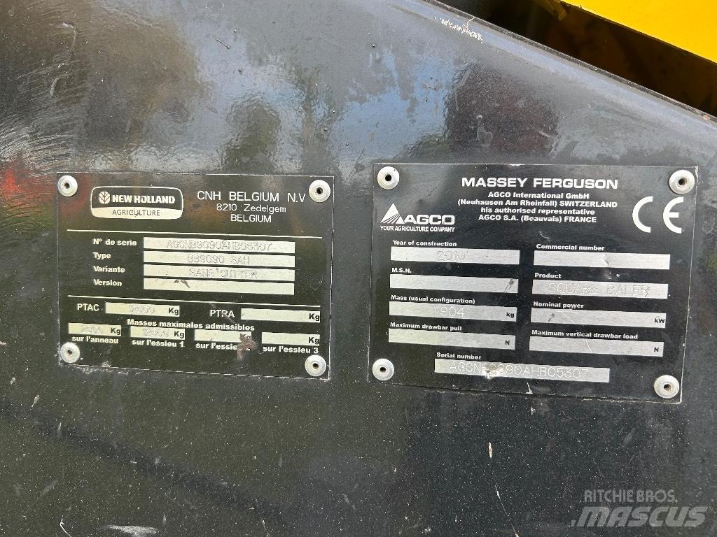 New Holland BB 9090 Heinapressid
