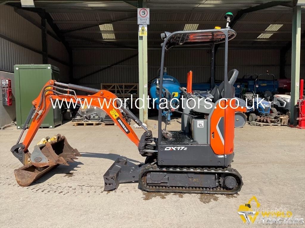 Doosan DX 17 Miniekskavaatorid < 7 t