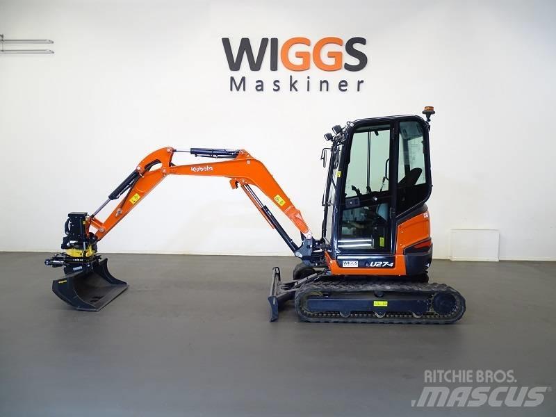 Kubota U 27-4 Miniekskavaatorid < 7 t