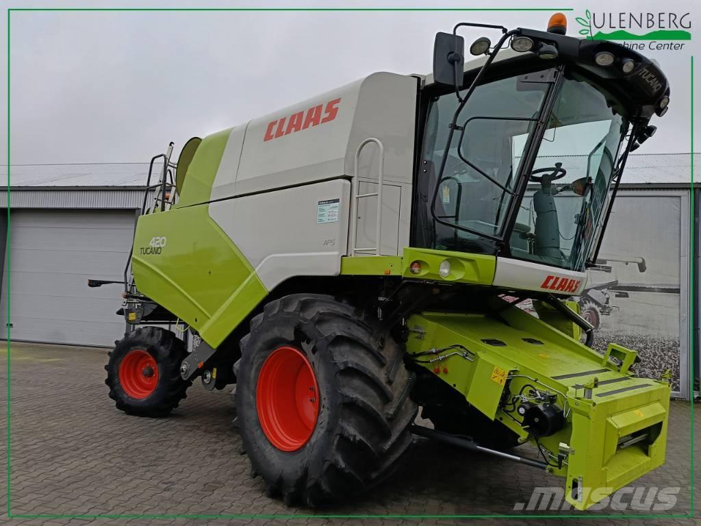 CLAAS Tucano 420 Teraviljakombainid