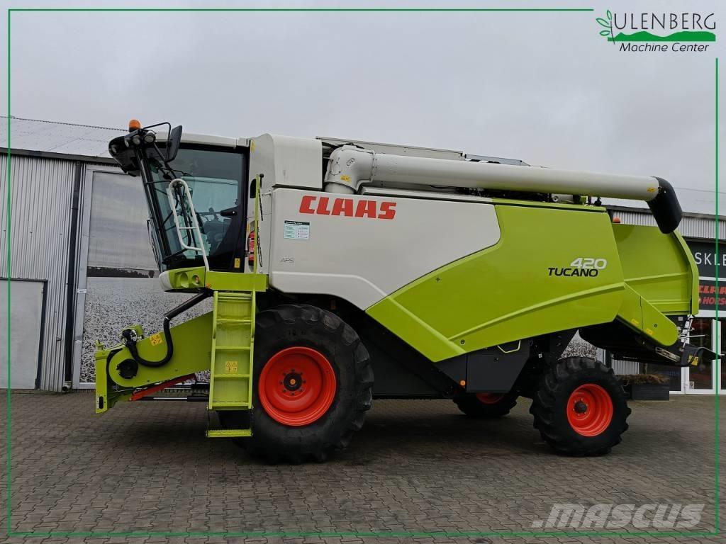 CLAAS Tucano 420 Teraviljakombainid
