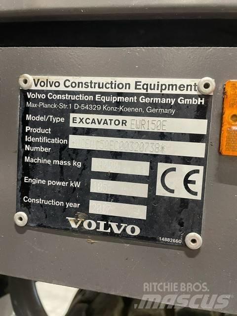 Volvo EWR150E Ratasekskavaatorid