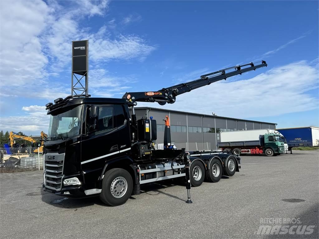DAF XF 530 FAW 8X4 Kraanaga veokid