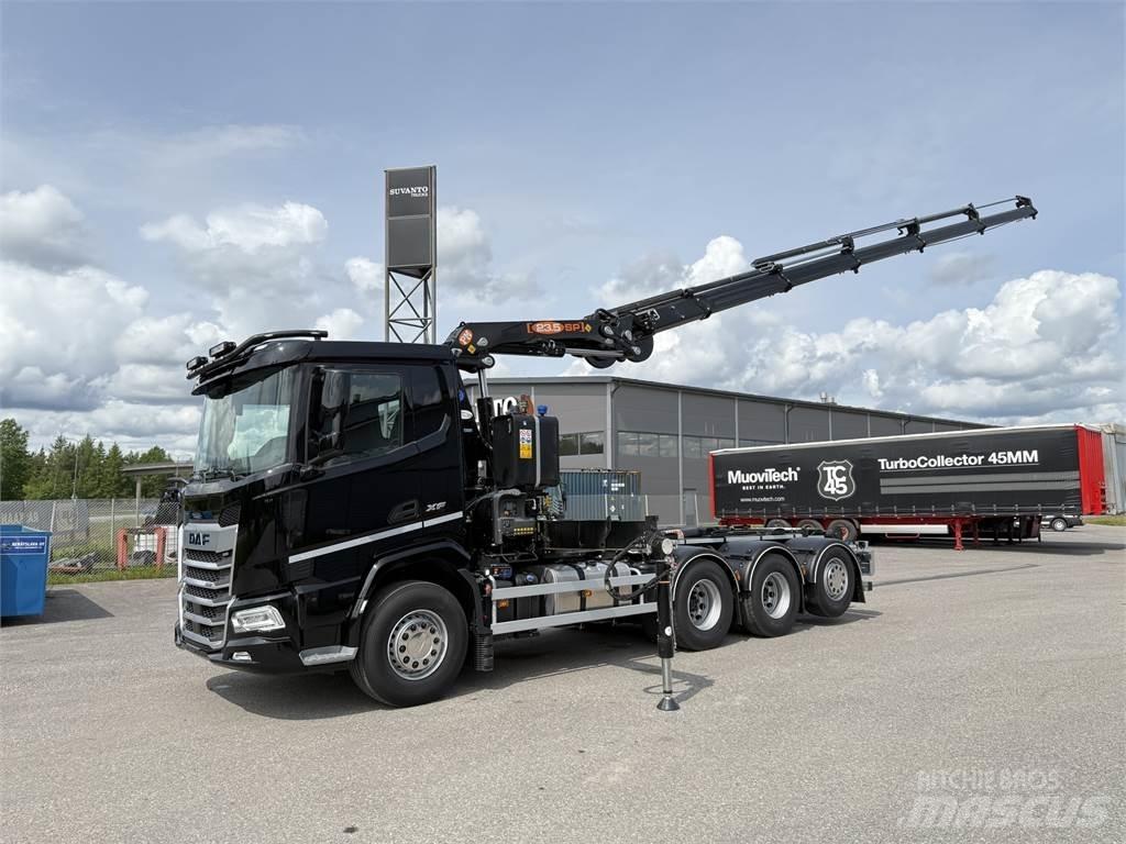 DAF XF 530 FAW 8X4 Kraanaga veokid