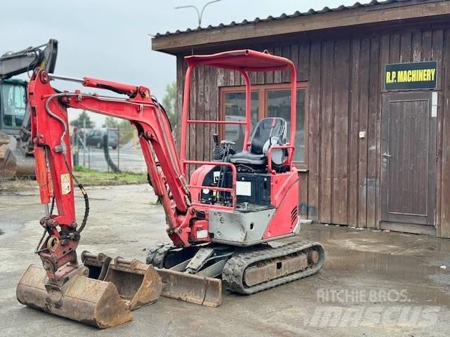 Hitachi ZX 17 U-2 Miniekskavaatorid < 7 t
