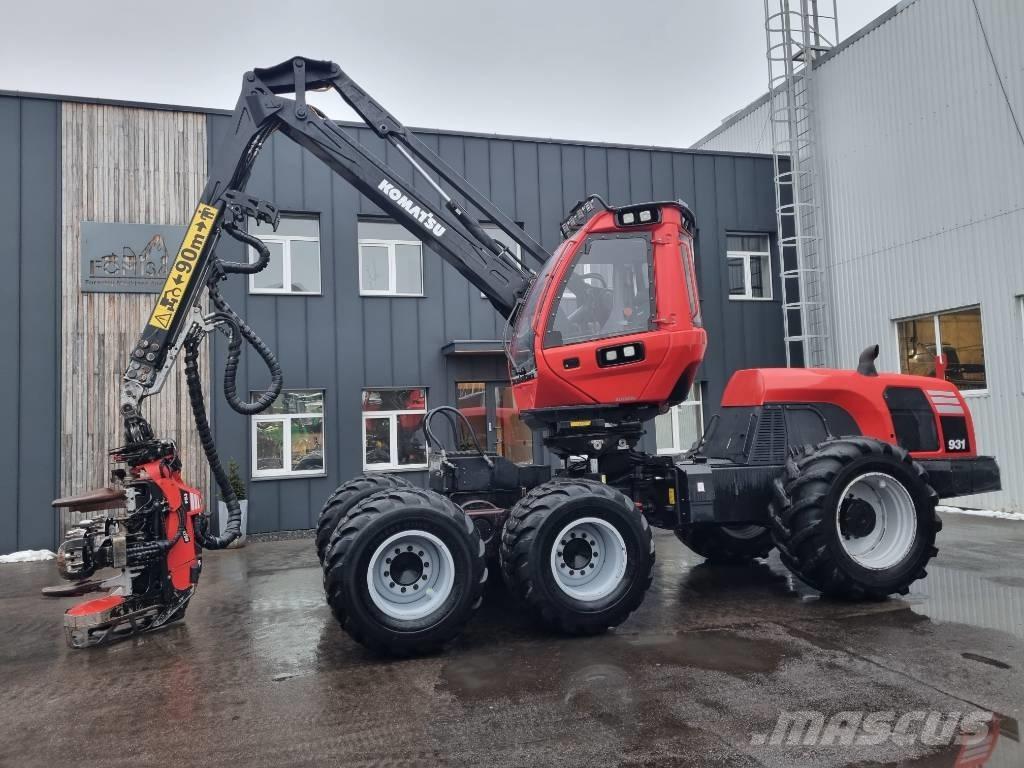 Komatsu 931 Harvesterid