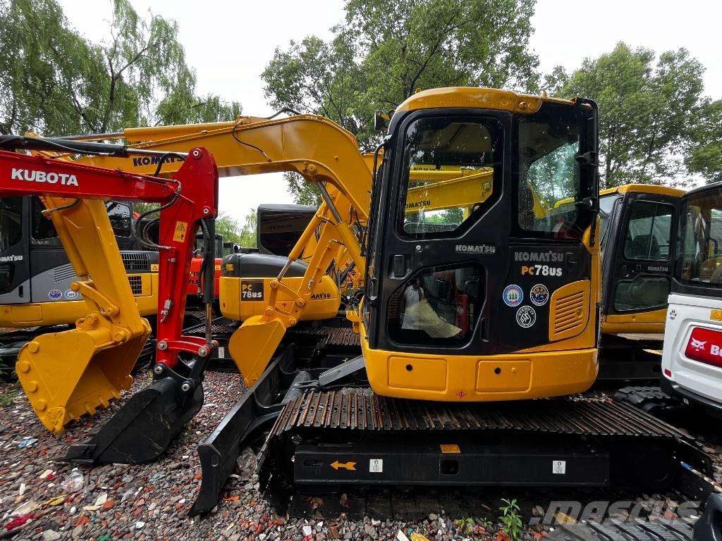 Komatsu PC 78 US Väikeekskavaatorid 7t-12t