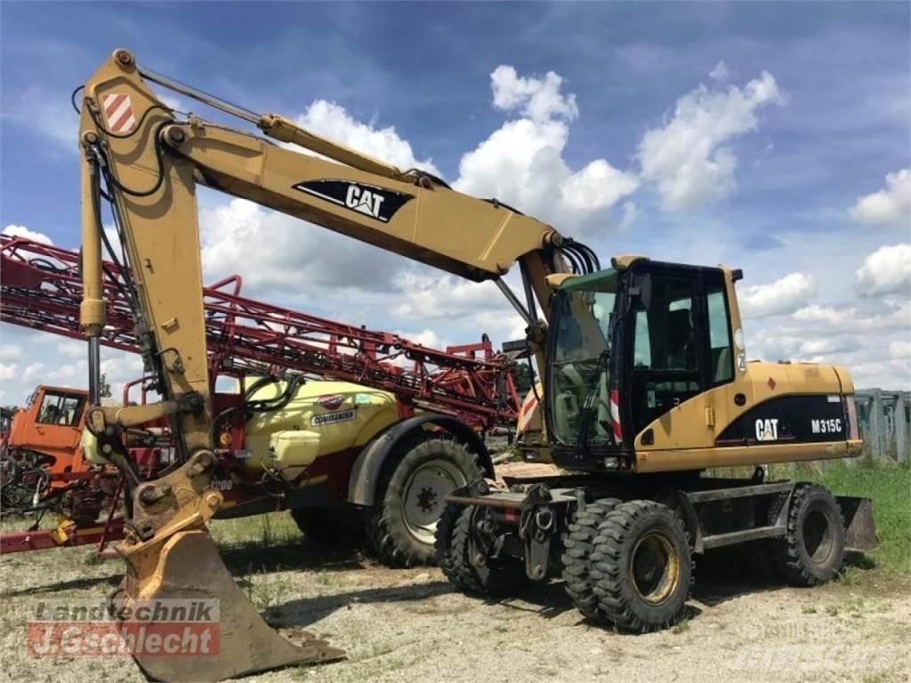 CAT m 315c Ratasekskavaatorid