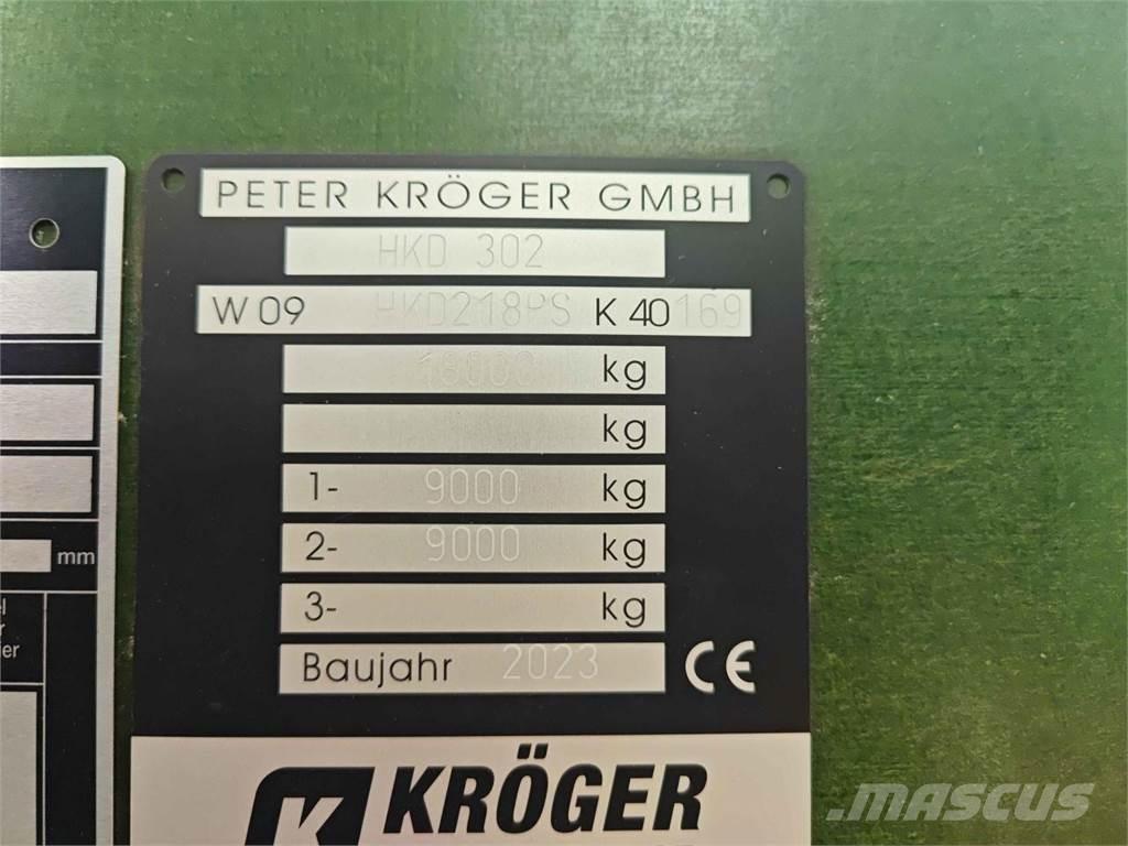 Kröger HKD 302 Kallur-haagised
