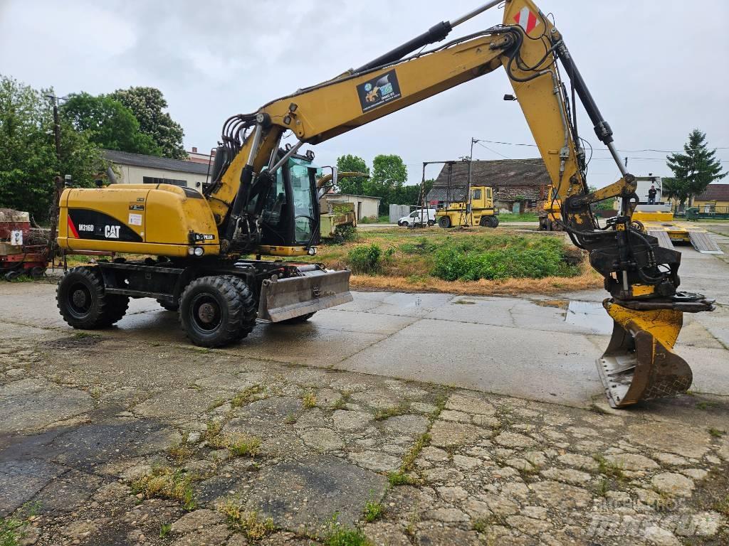 CAT M 316 D Ratasekskavaatorid