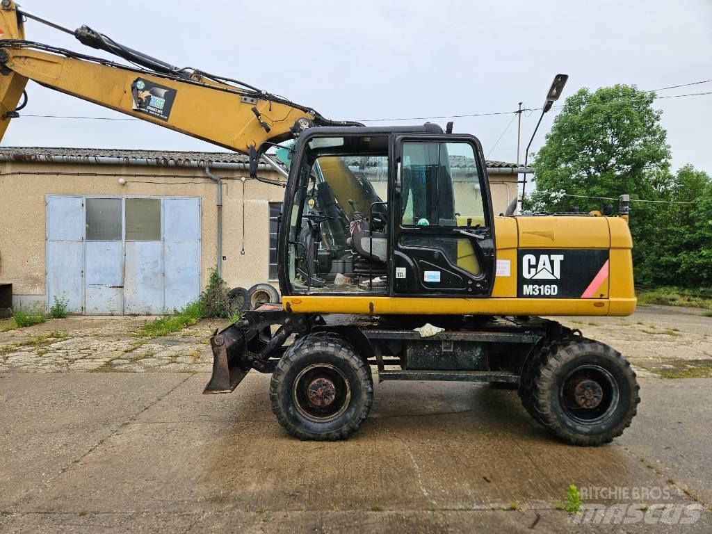 CAT M 316 D Ratasekskavaatorid