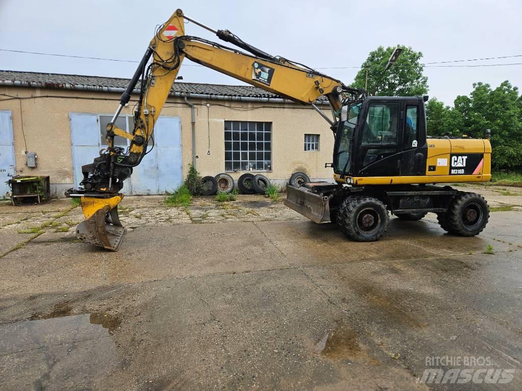 CAT M 316 D Ratasekskavaatorid