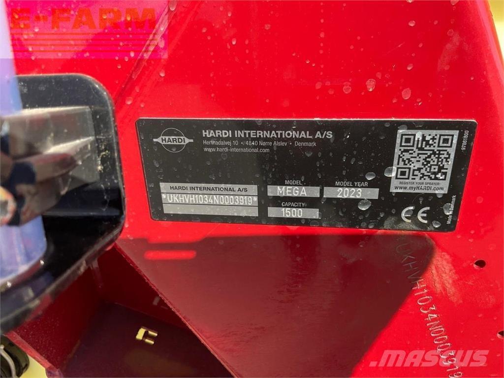 Hardi Mega 1500 Haagispritsid