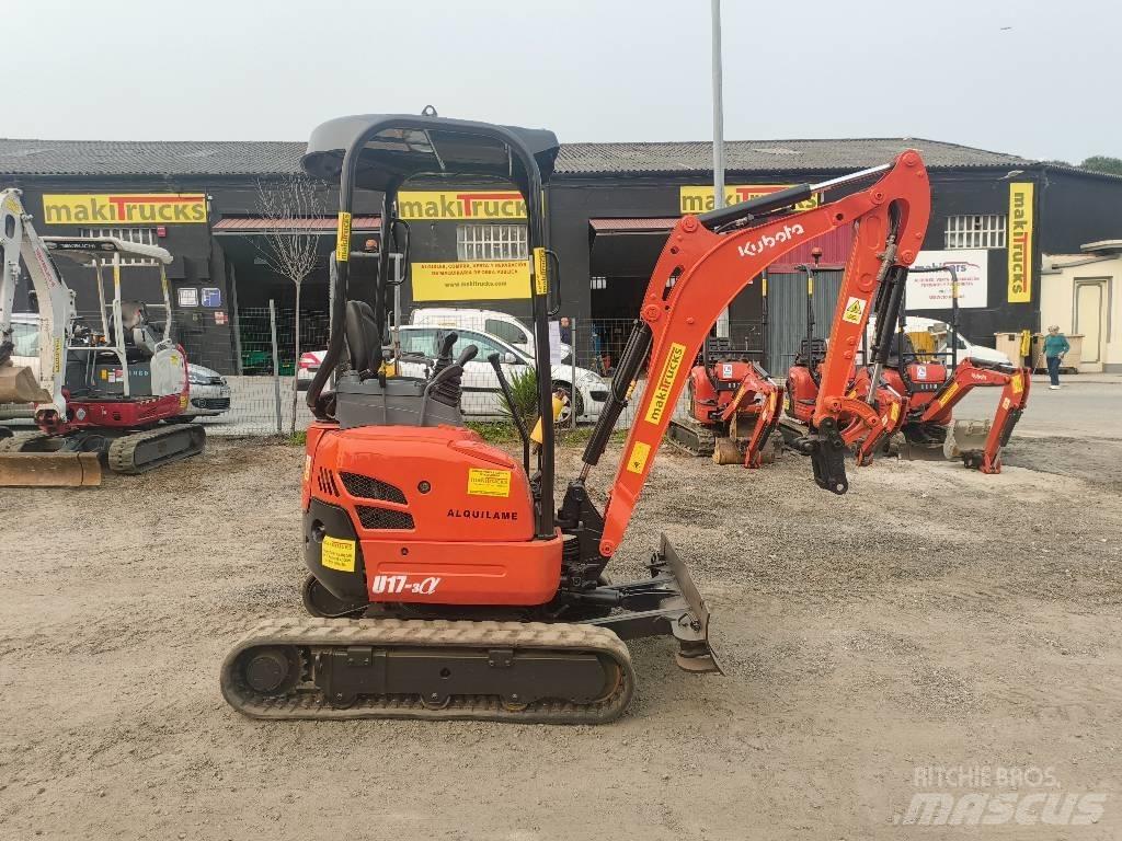 Kubota U 17-3 Miniekskavaatorid < 7 t