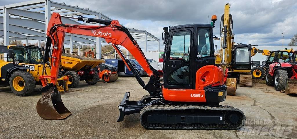Kubota U 55 Miniekskavaatorid < 7 t