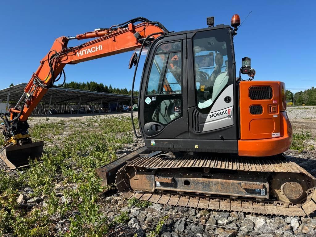 Hitachi ZX 85 US-6 Väikeekskavaatorid 7t-12t
