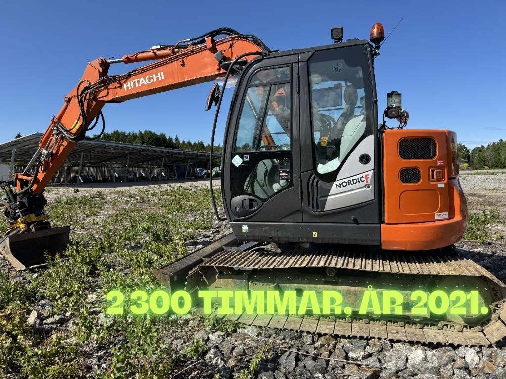 Hitachi ZX 85 US-6 Väikeekskavaatorid 7t-12t