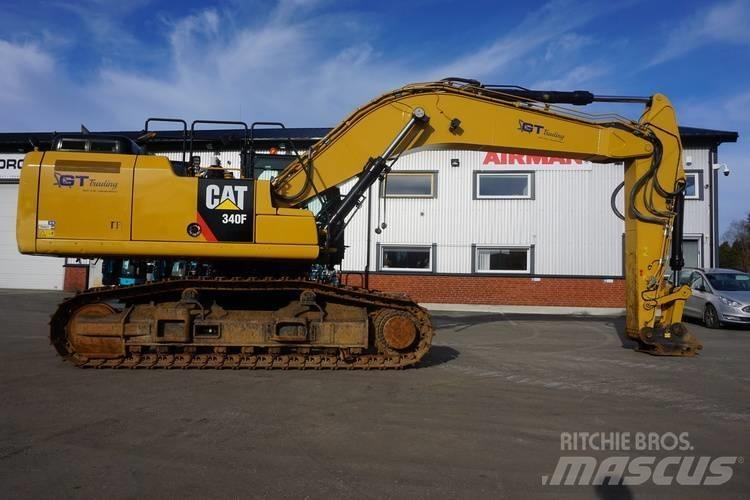 CAT 340F Roomikekskavaatorid