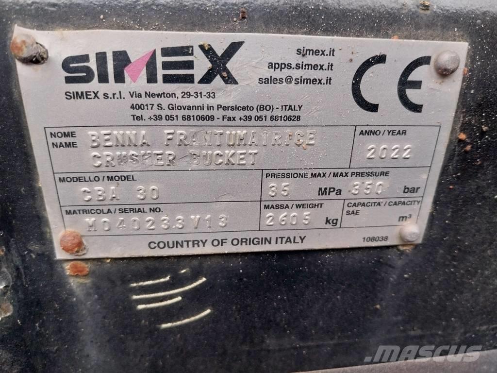 Simex CBA 30 Muud osad