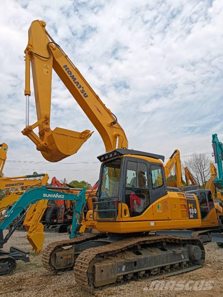 Komatsu PC 160 Roomikekskavaatorid