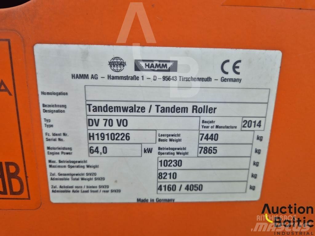 Hamm DV 70 VO Muud rullid