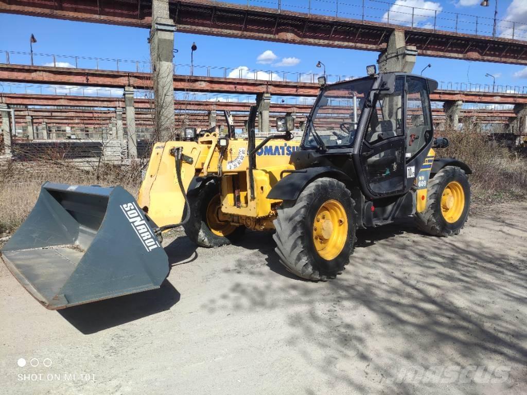 Komatsu WH 609 Teleskooplaadurid