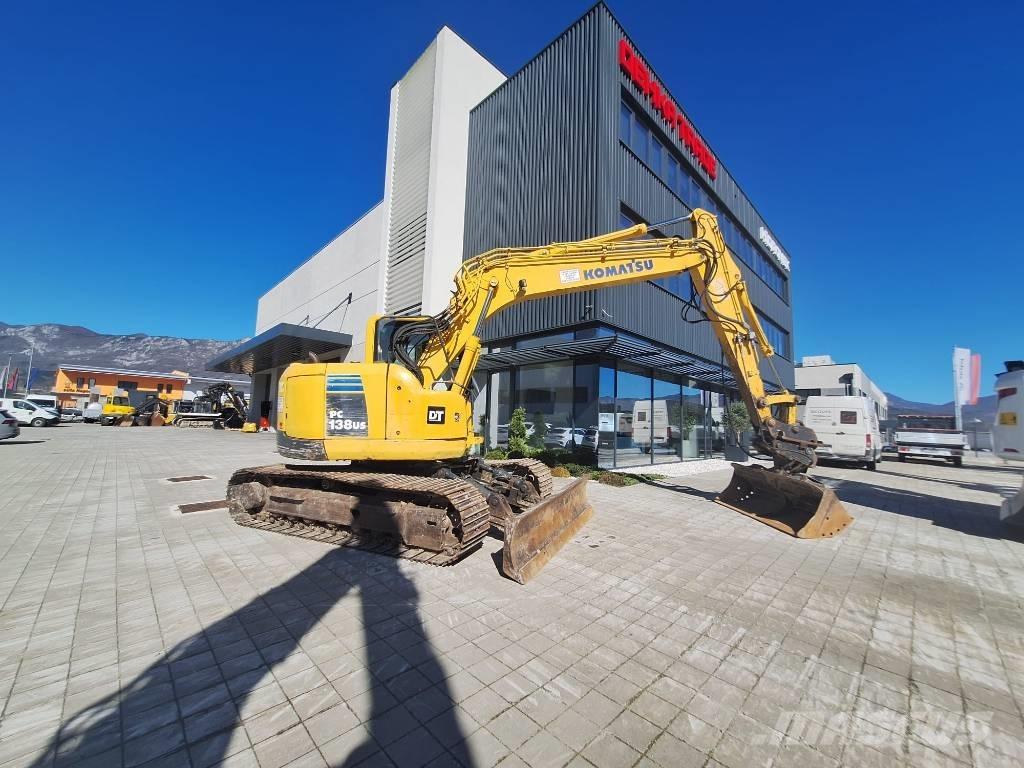 Komatsu PC 138 US-8 Roomikekskavaatorid