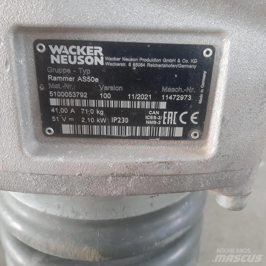 Wacker Neuson AS 50e Vibroplaadid