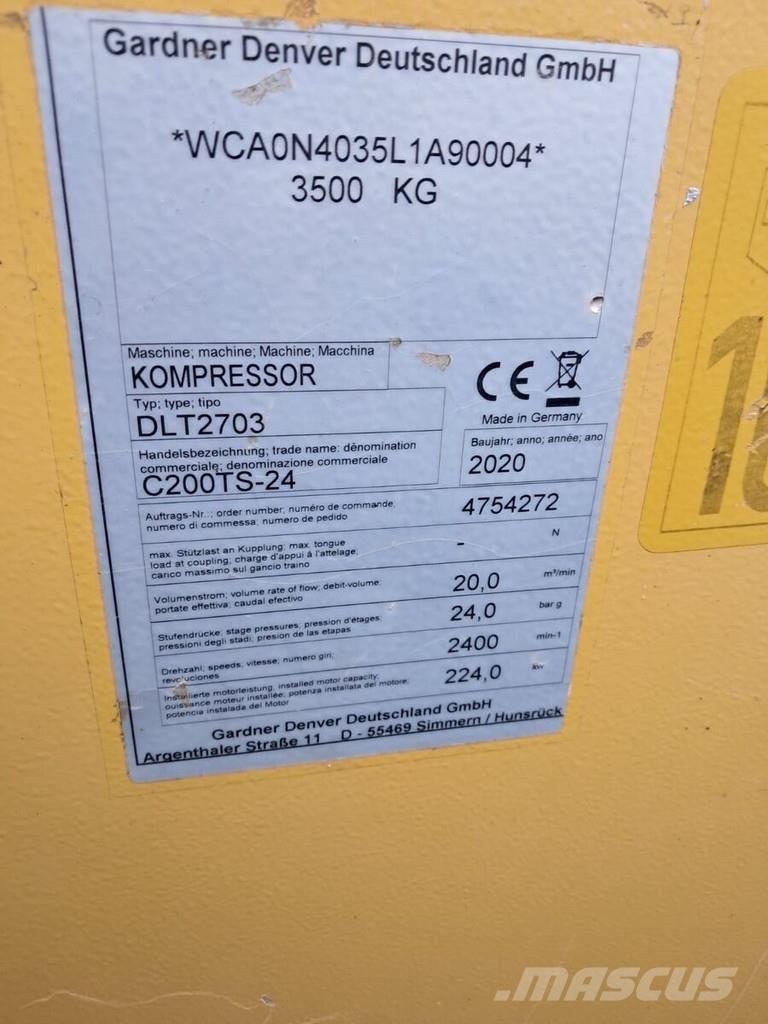 Compair C200 TS - 24 Kompressorid
