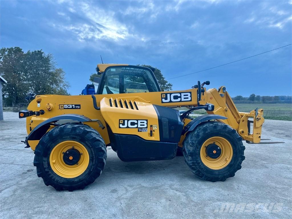 JCB 531-70 Agri Põllumajanduslikud teleskoopkäitlejad