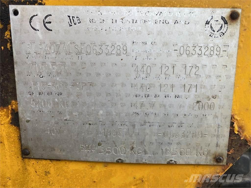 JCB 407 Mitmeotstarbelised laadurid