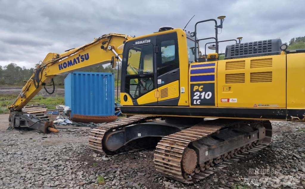 Komatsu PC 210 LC Roomikekskavaatorid