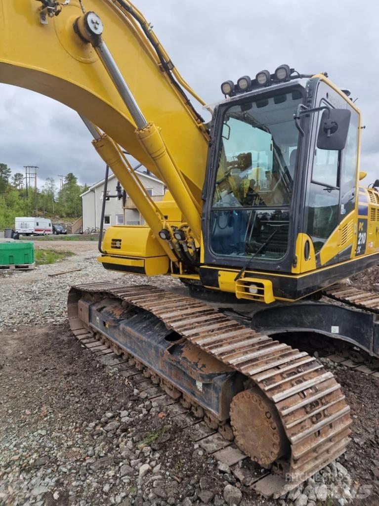 Komatsu PC 210 LC Roomikekskavaatorid