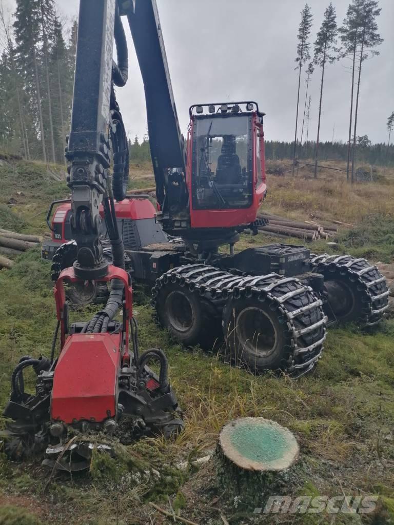 Komatsu 931 Harvesterid