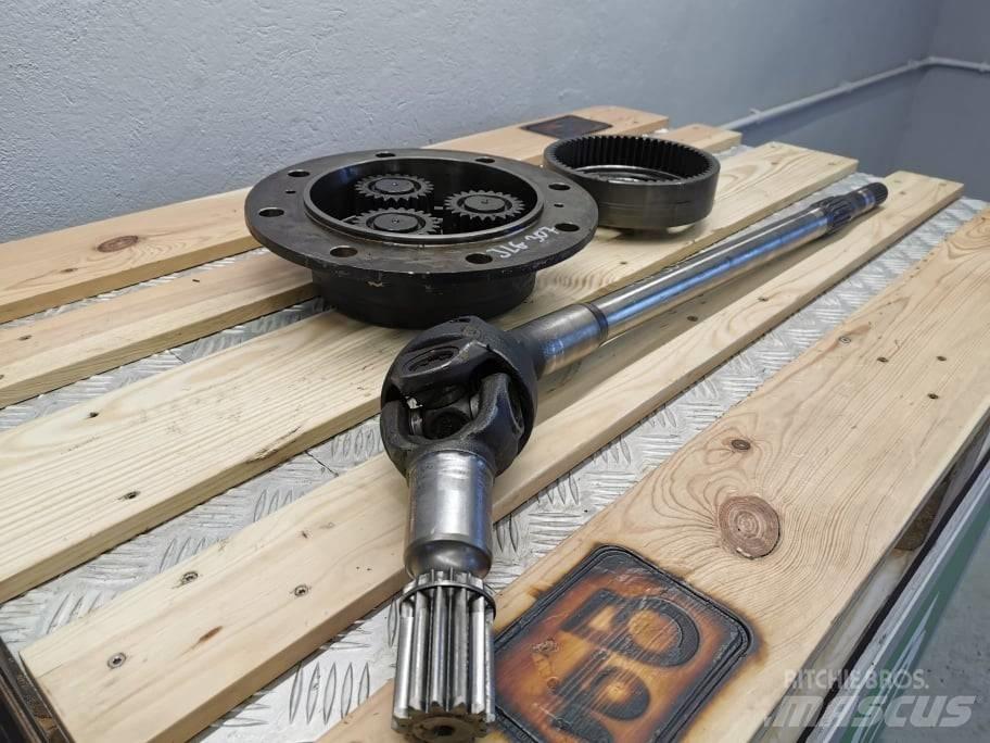 JLG 307 portal axle Sillad