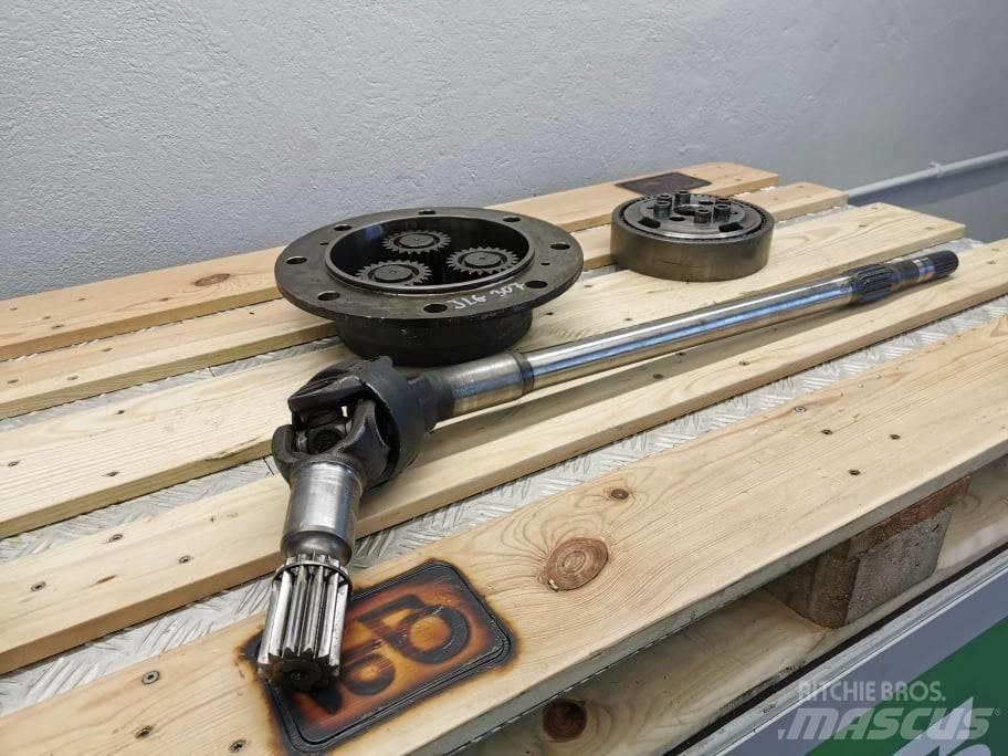 JLG 307 portal axle Sillad