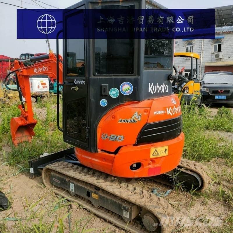 Kubota U 20 Miniekskavaatorid < 7 t