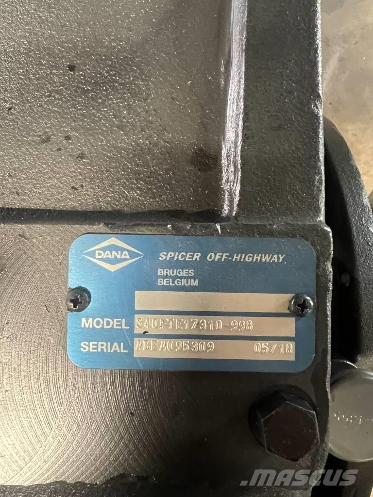  Dana 340FTE17310-998 Jõuülekanne