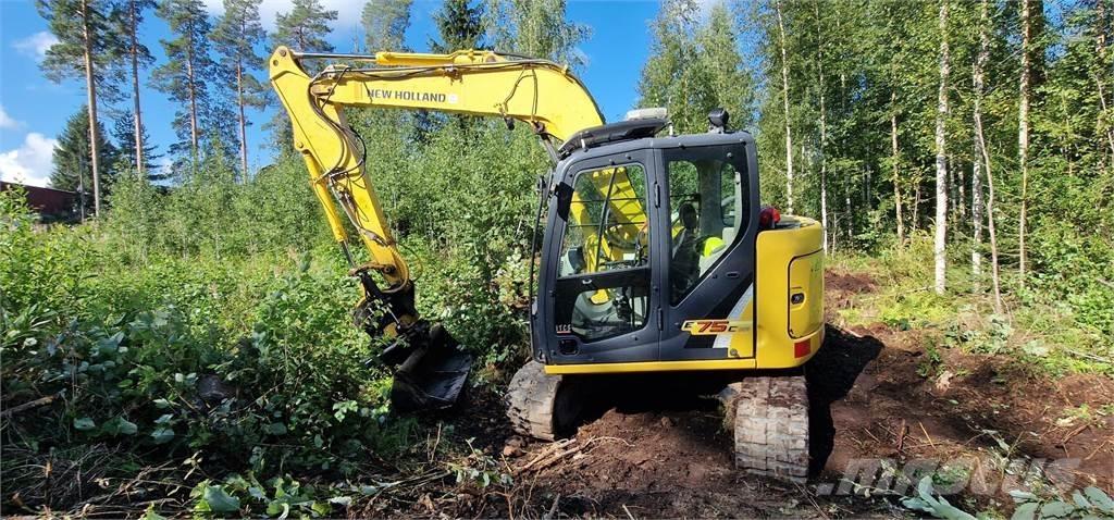 New Holland E75CSR Roomikekskavaatorid