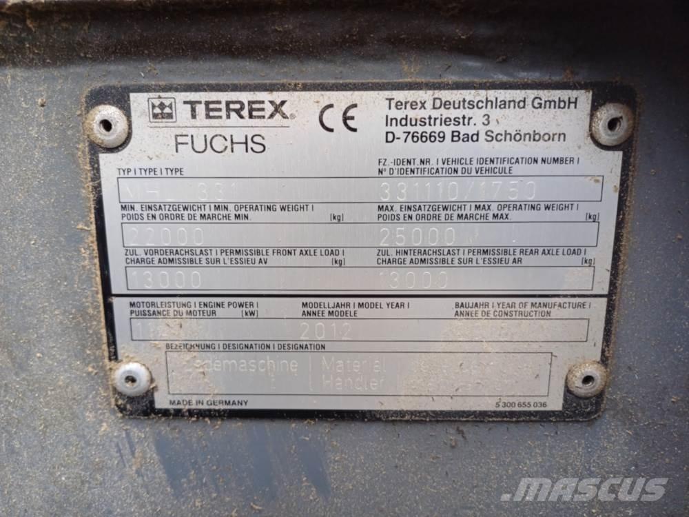 Fuchs MHL 331 Materjalikäitlusmasinad