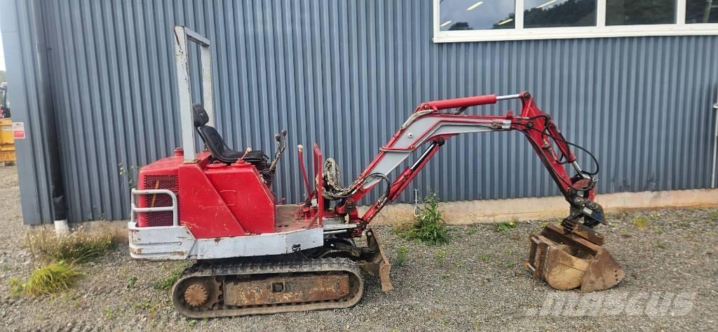 Yanmar B 12 Miniekskavaatorid < 7 t