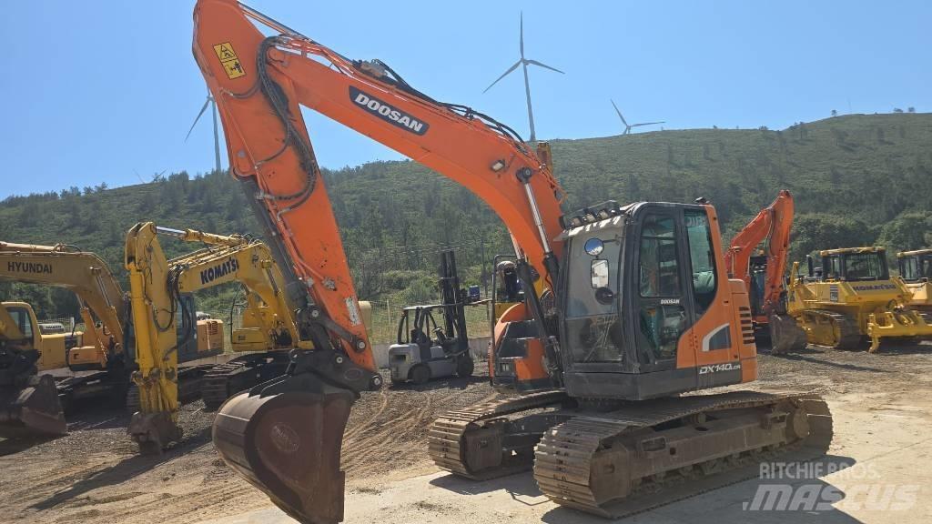 Doosan DX140LCR-5 Roomikekskavaatorid