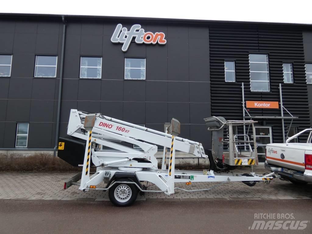 Dino 160 XT Skylift Järelveetavad korvtõstukid