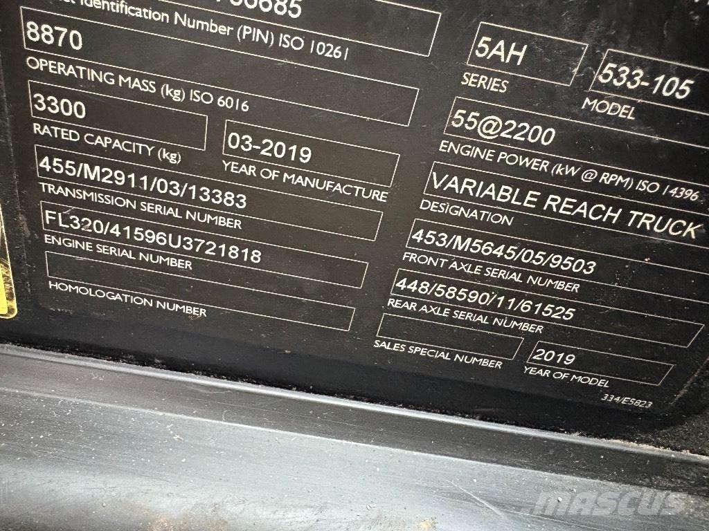 JCB 533-105 Teleskooplaadurid