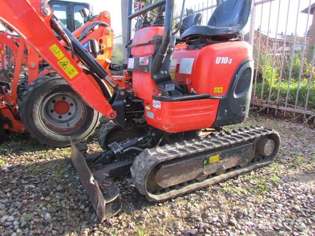 Kubota U 10-3 Miniekskavaatorid < 7 t